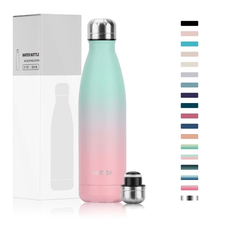 Garrafa Térmica WATERSY 500ml Inox Parede Dupla